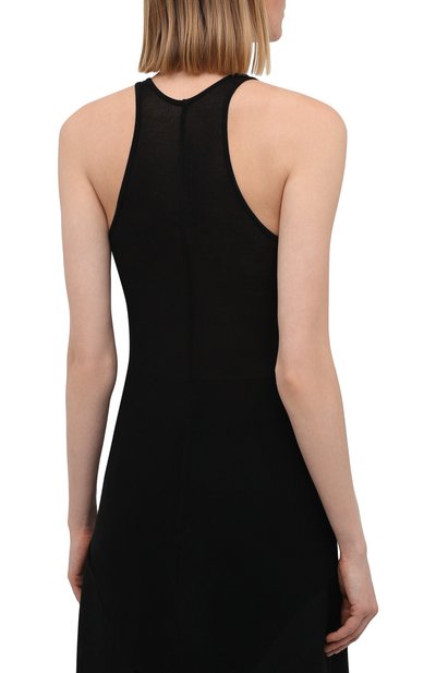 Майка из вискозы и шелка RICK OWENS, арт. RP21S3101/RC, фото 4