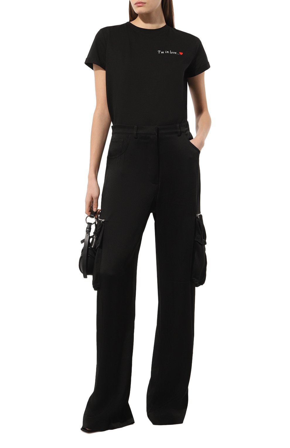 Хлопковая футболка SEVEN LAB, арт. T IIL black, фото 2