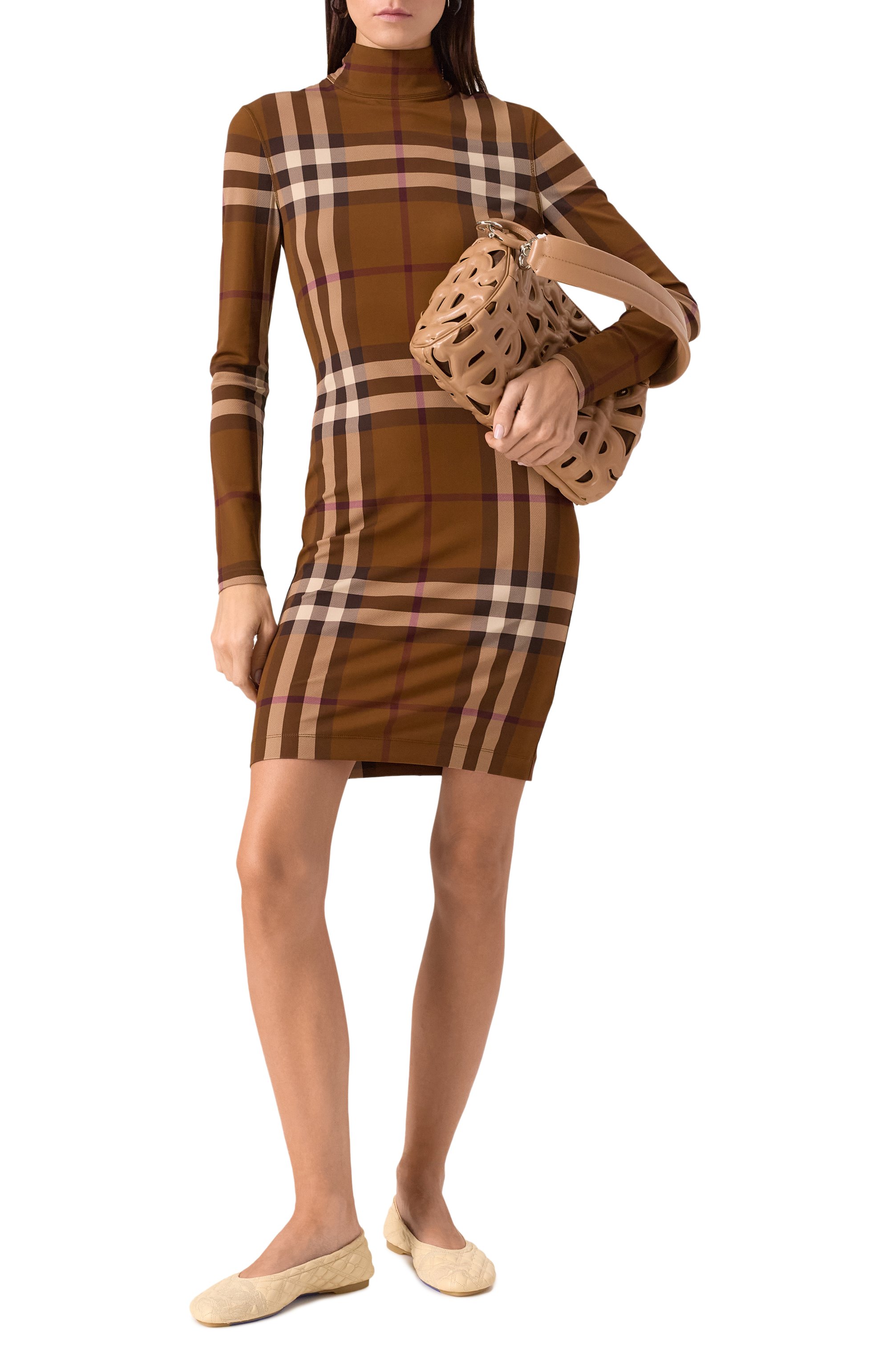 Платье из вискозы BURBERRY, арт. 8057106, фото 2