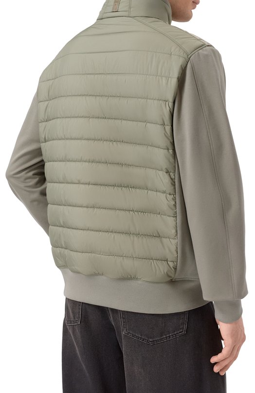 Утепленный бомбер Parajumpers 26SM-PM HYF P02 Хаки  26SM-PM HYF P02 Фото 4