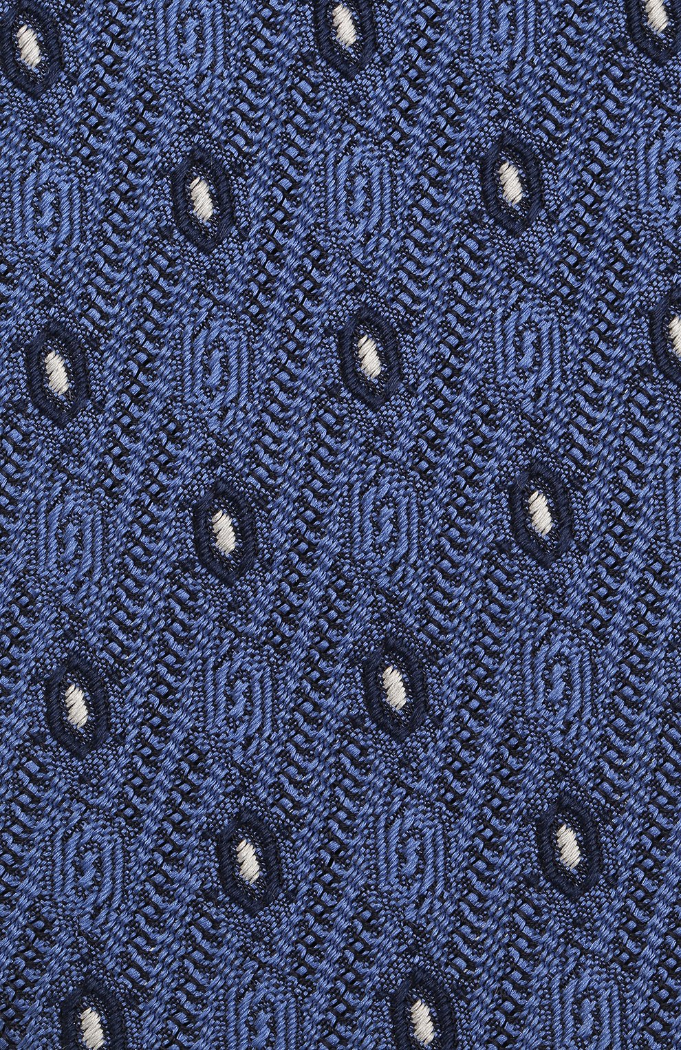 Шелковый галстук ZEGNA синего цвета по цене 31650 руб., арт. Z5B00/15C, фото 3 Шелковый галстук ZEGNA, арт. Z5B00/15C, фото 3