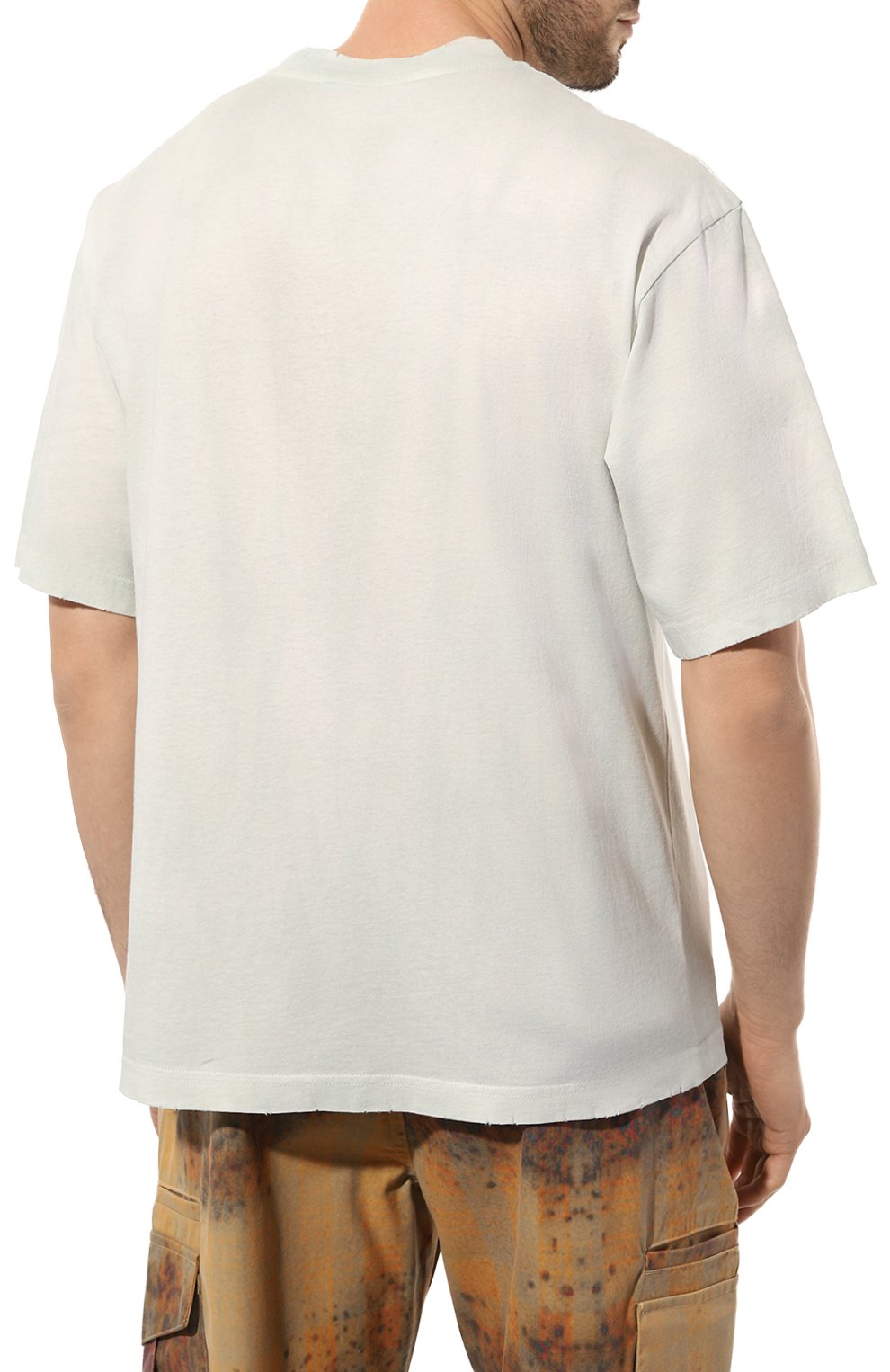 Хлопковая футболка ACNE STUDIOS, арт. FN MN TSHI000424ABH, фото 4