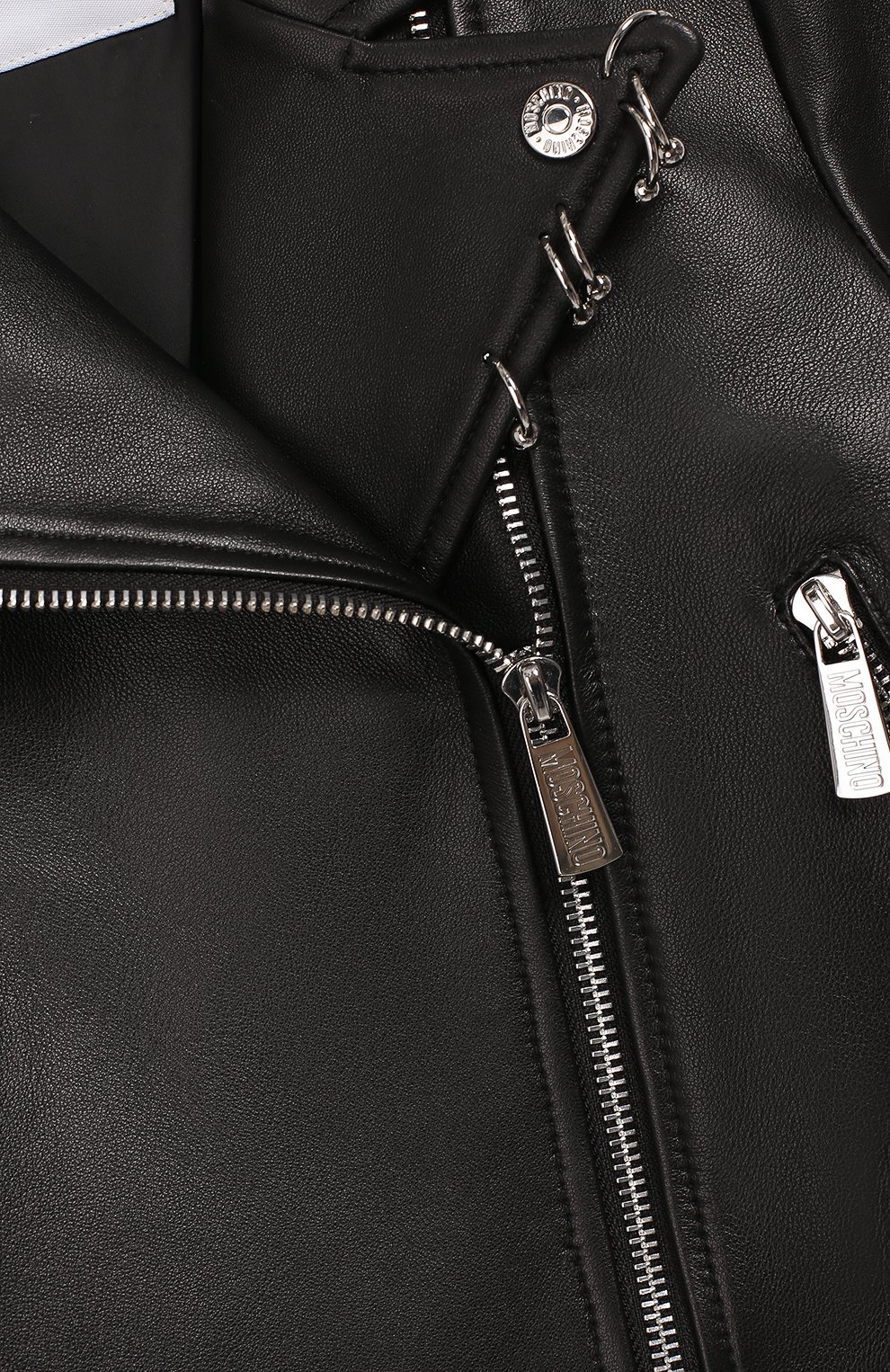 Кожаная куртка MOSCHINO, арт. HDS02P/L5A02/4A-8A, фото 3