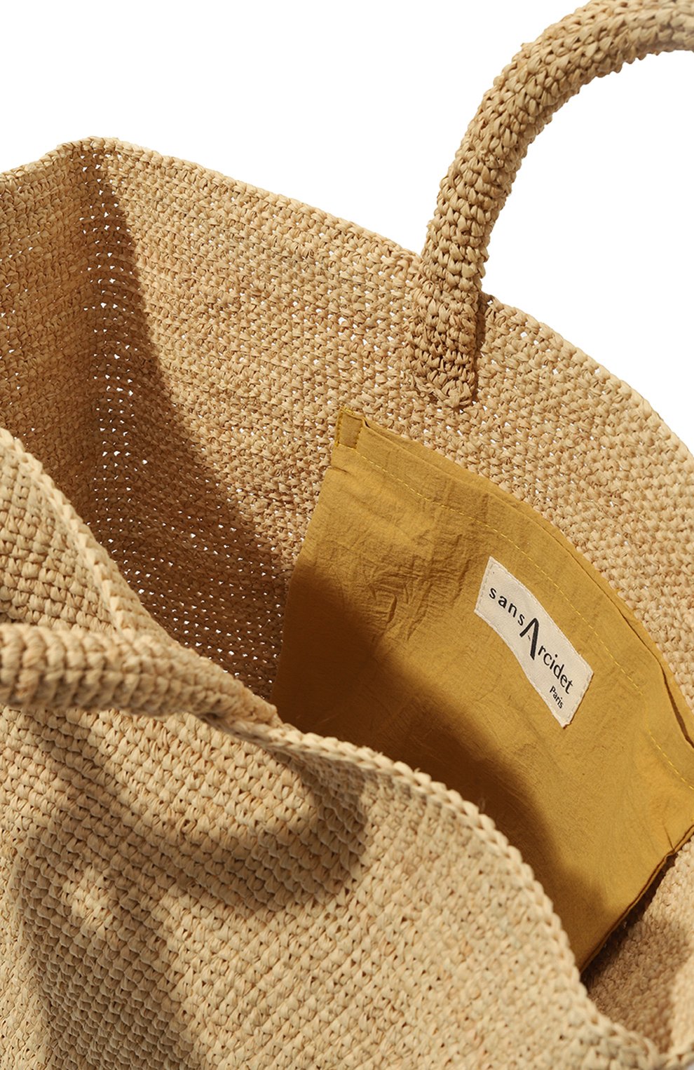 Сумка kapity ma k SANS-ARCIDET светло-бежевого цвета по цене 17550 руб., арт. KAPITY MA-K S24 M, фото 5 Сумка kapity ma k SANS-ARCIDET, арт. KAPITY MA-K S24 M, фото 5