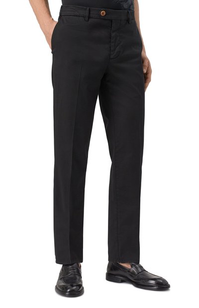 Хлопк�овые брюки BRUNELLO CUCINELLI, арт. M289LB1770, фото 3