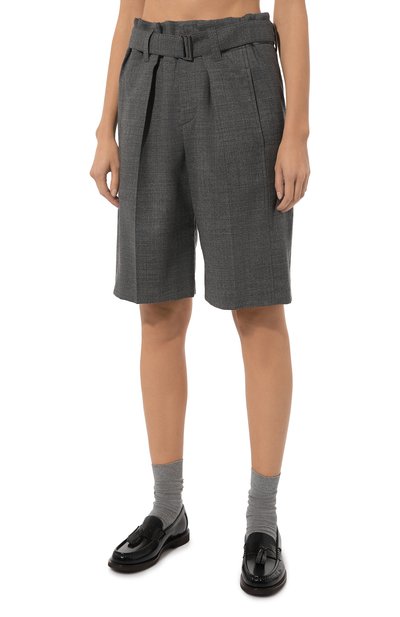 Шерстяные шорты BRUNELLO CUCINELLI, арт. MP116P8691, фото 3