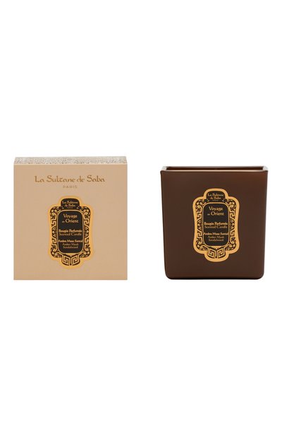 Ароматическая свеча "амбра, мускус и сандал" (200g) LA SULTANE DE SABA, арт. 3700448605702, фото 3