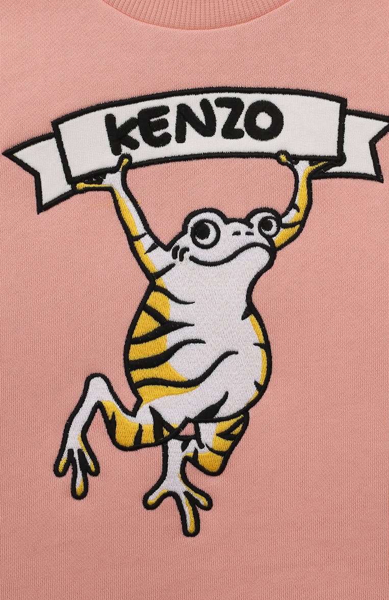 Хлопковый свитшот KENZO, арт. K15700/3Y-5Y, фото 1