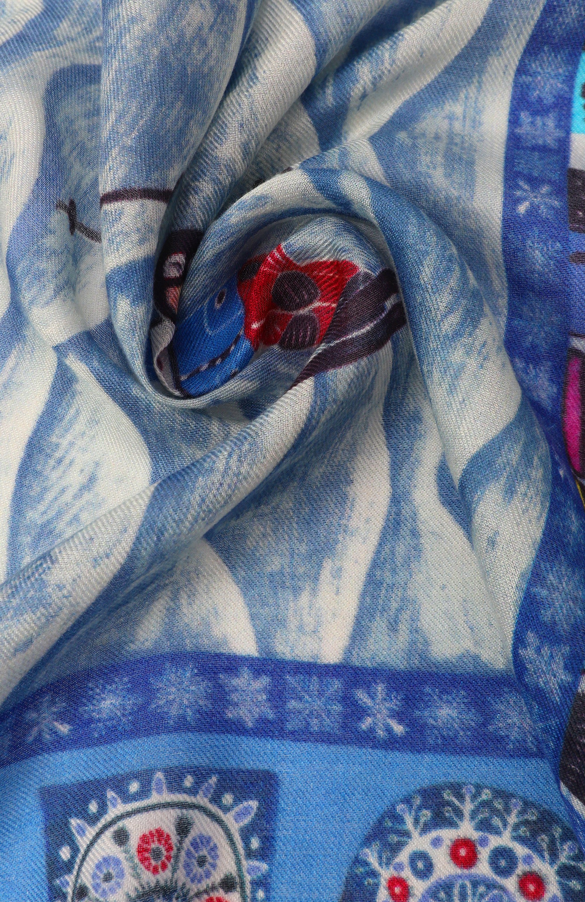 Шаль зимние виды спорта GOURJI, арт. 91265922/44118, фото 3