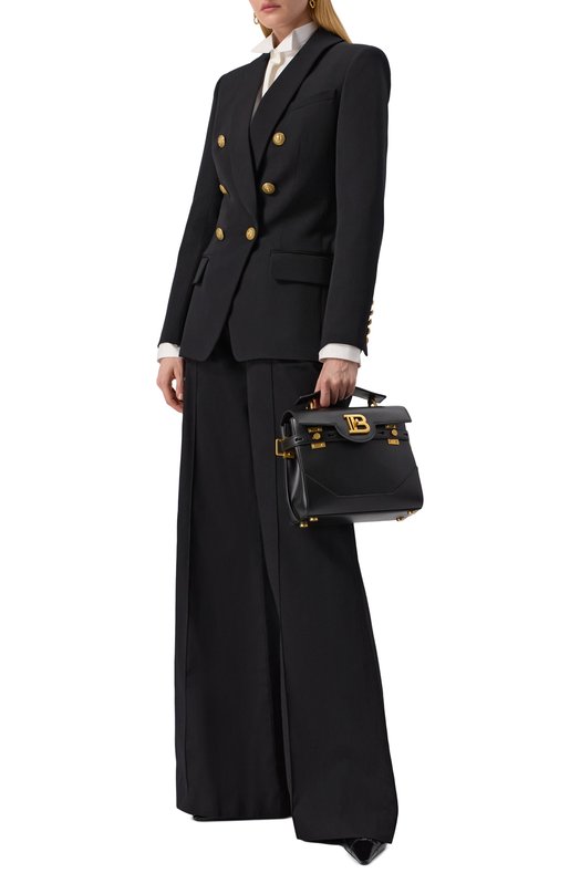 Сумка B-Buzz 23 Balmain DN1DB526/LAVE Чёрный  DN1DB526/LAVE Фото 7