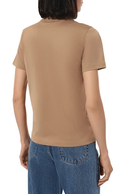 Хлопковая футболка BURBERRY, арт. 8060703A1420, фото 4