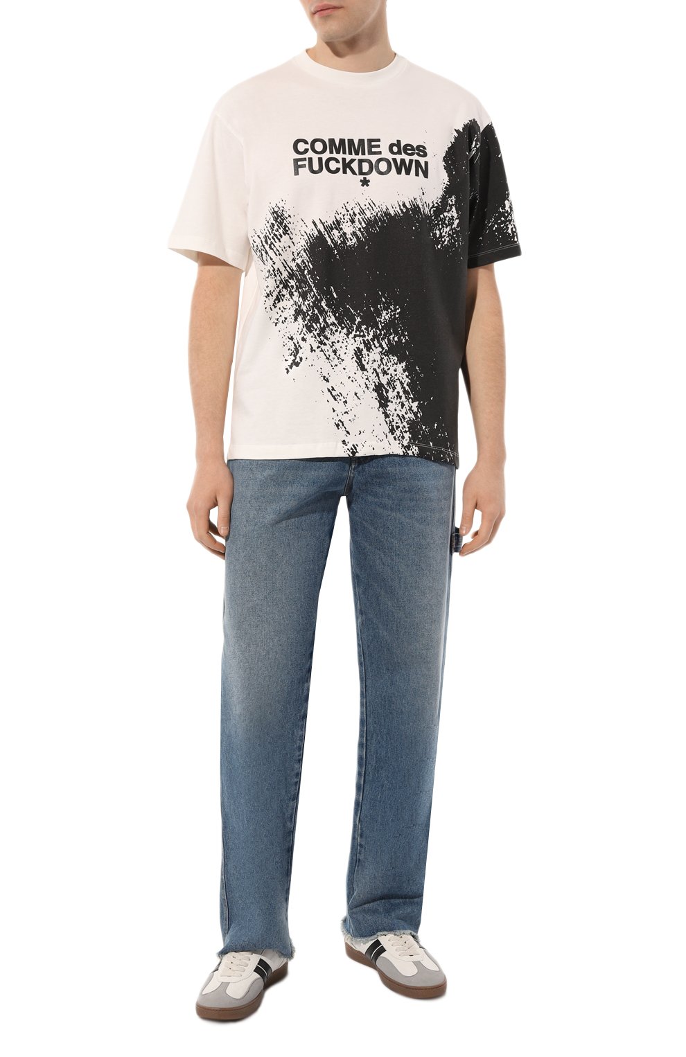 Хлопковая футболка COMME DES FUCKDOWN, арт. CDFU2592, фото 2