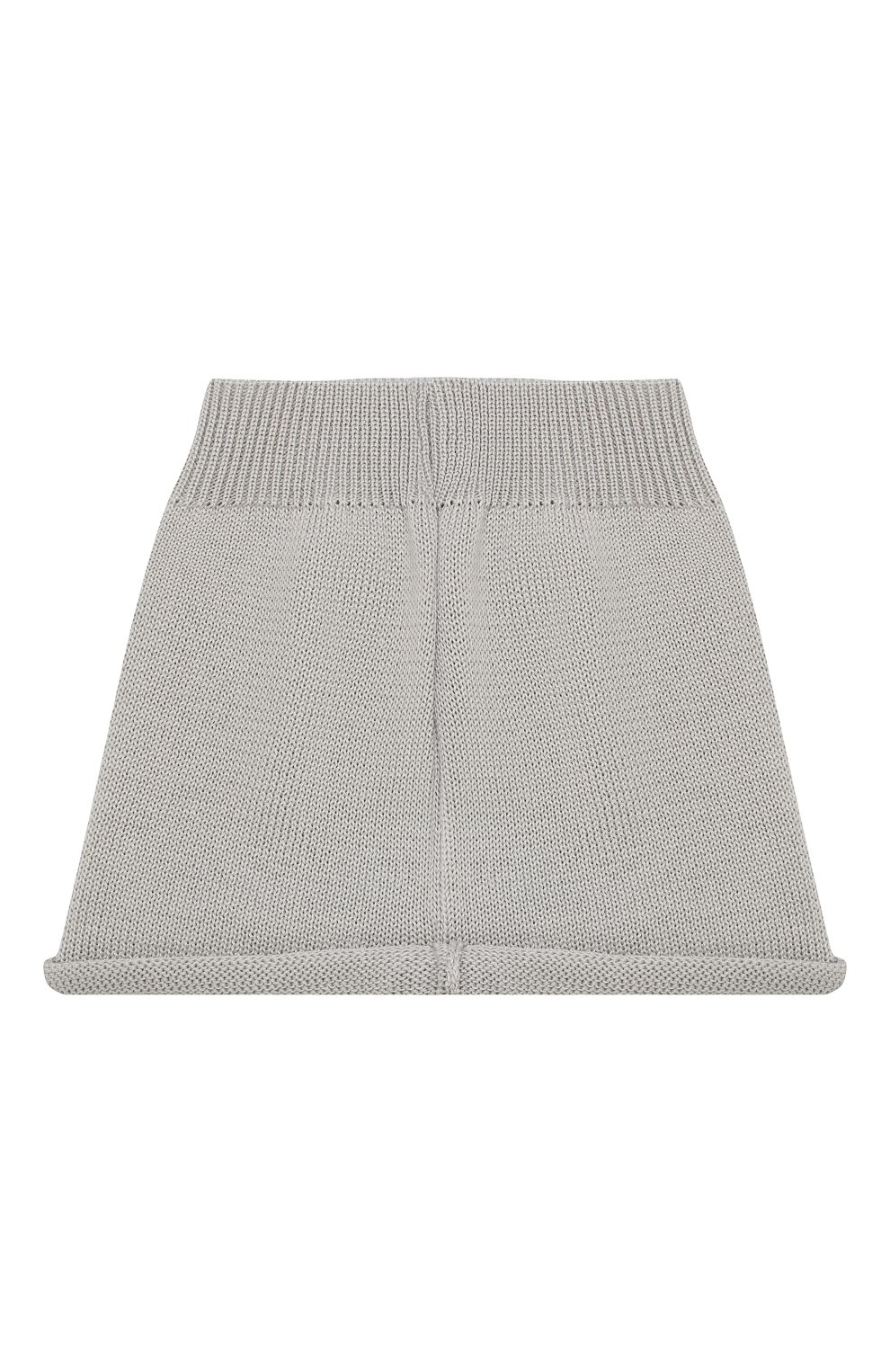 Хлопковый шарф-снуд CATYA серого цвета по цене 5335 руб., арт. 913190, фото 2 Хлопковый шарф-снуд CATYA, арт. 913190, фото 2