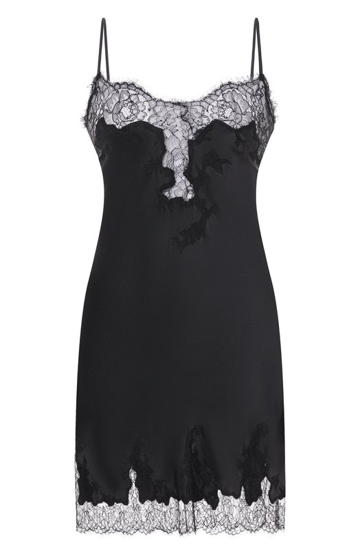 Шелковая сорочка Marjolaine 3BAC0102 Чёрный 3BAC0102