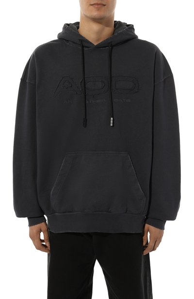 Хлопковое худи AN OTHER DATE, арт. F40DMAHS084, фото 3