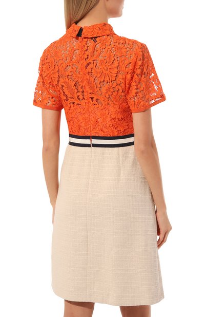 Платье из хлопка и вискозы GUCCI, арт. 569954 ZABMT, фото 4