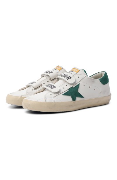 Кожаные кеды old school GOLDEN GOOSE DELUXE BRAND, арт. GTF00111.F005315