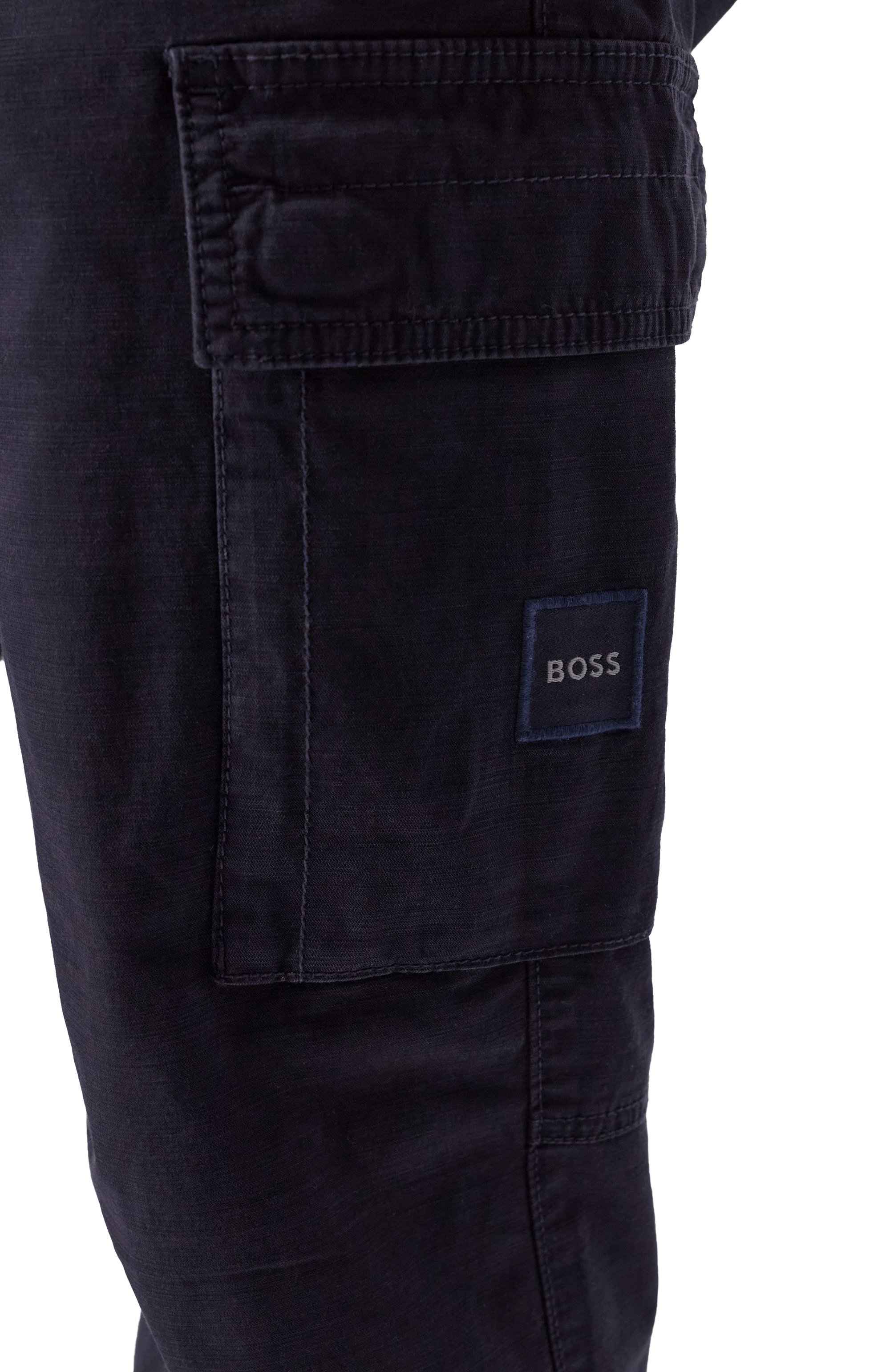 Хлопковые брюки-карго BOSS ORANGE, арт. 50530599, фото 5