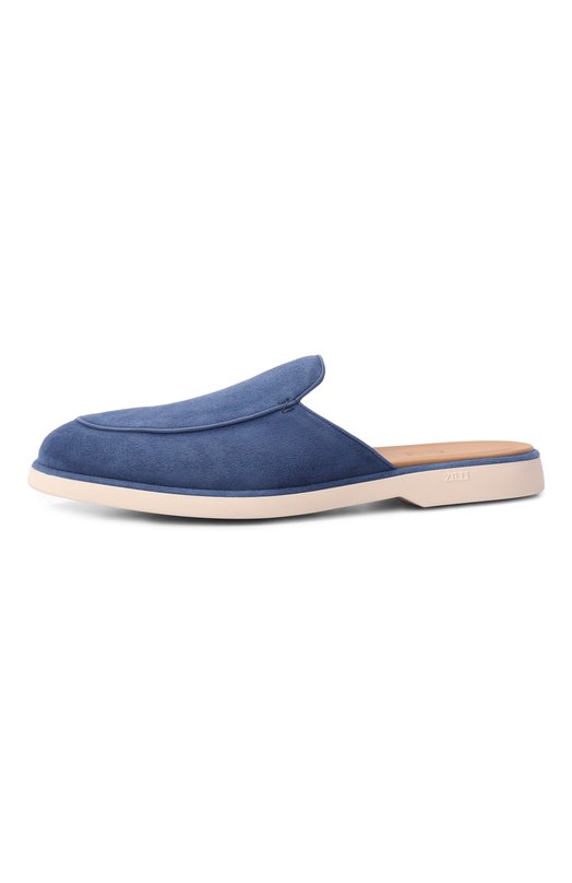 Замшевые сабо Zilli H0305AM1100VZPU05 Синий  H0305AM1100VZPU05 Фото 3