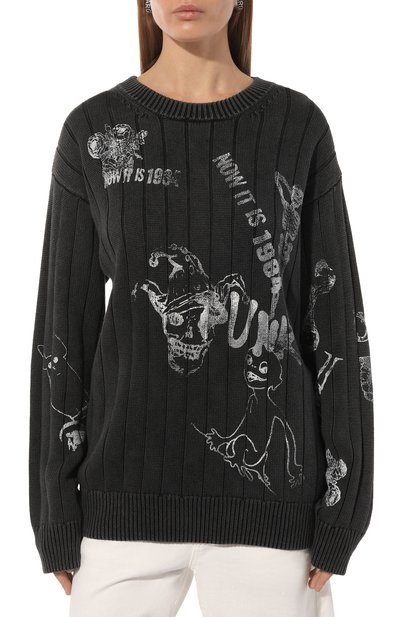 Хлопковый свитер R13, арт. R13WY230-Y147B, фото 3