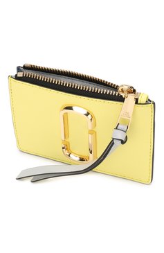 Женский кожаный футляр для кредитных карт MARC JACOBS (THE) желтого цвета, арт. M0013359 | Фото 3 (Материал: Натуральная кожа; Нос: Не проставлено)