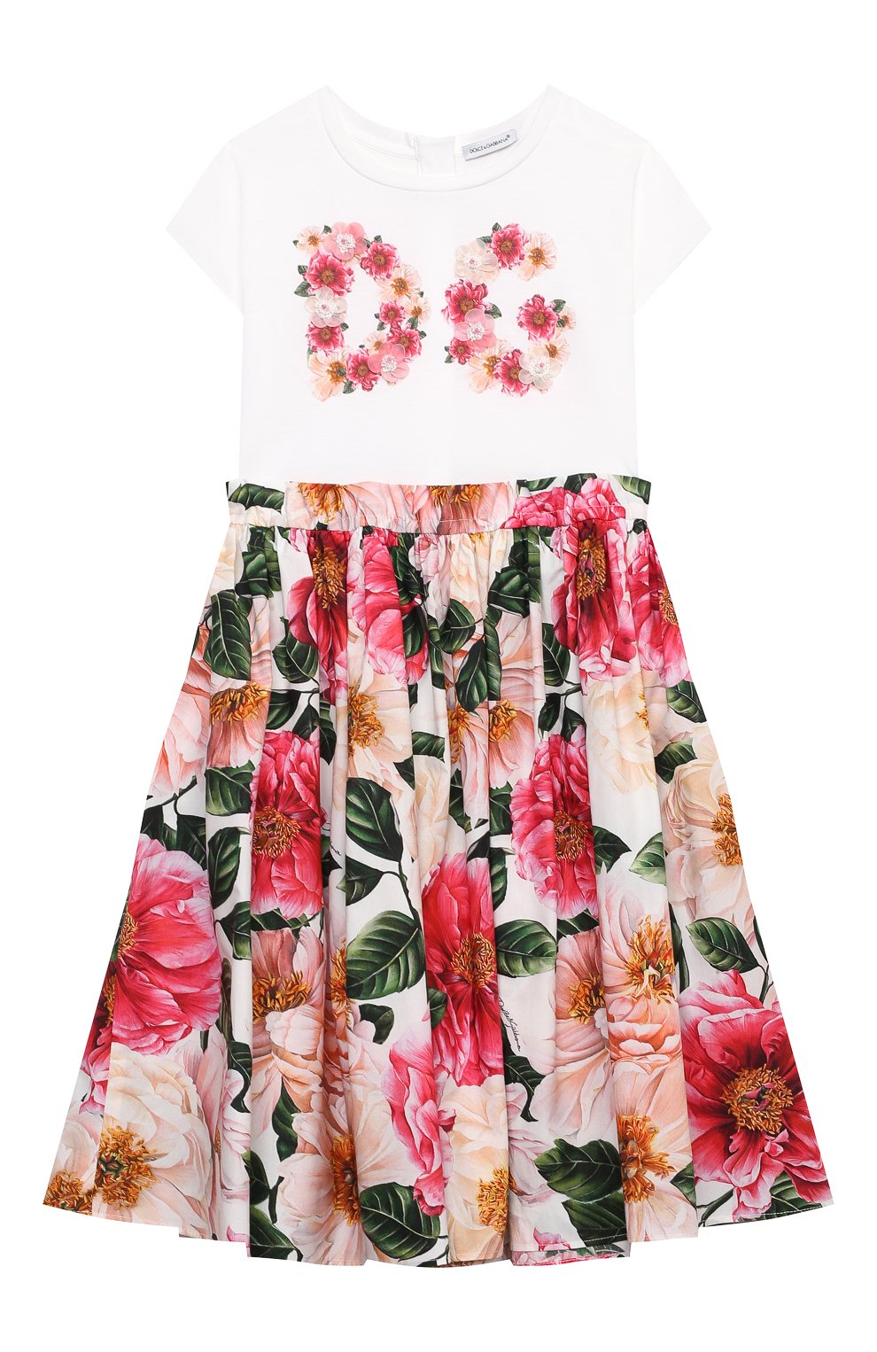 Хлопковое платье DOLCE & GABBANA, арт. L5JD1S/G7YFA/8-14, фото 1