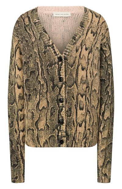 Женский кардиган из вискозы и хлопка DRIES VAN NOTEN, арт. 251-011225-1714