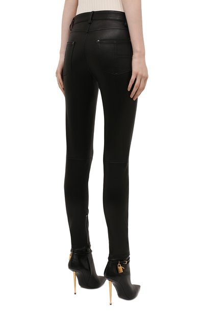 Кожаные брюки TOM FORD, арт. PAL672-LEX224, фото 4