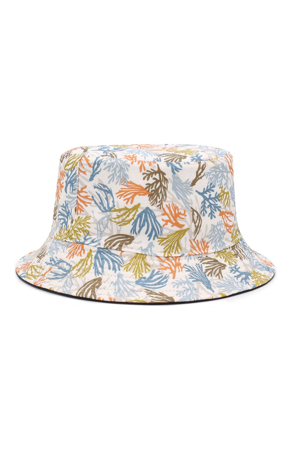 Льняная панама LORO PIANA разноцветного цвета по цене 19950 руб., арт. FAL0246, фото 1 Льняная панама LORO PIANA, арт. FAL0246, фото 1