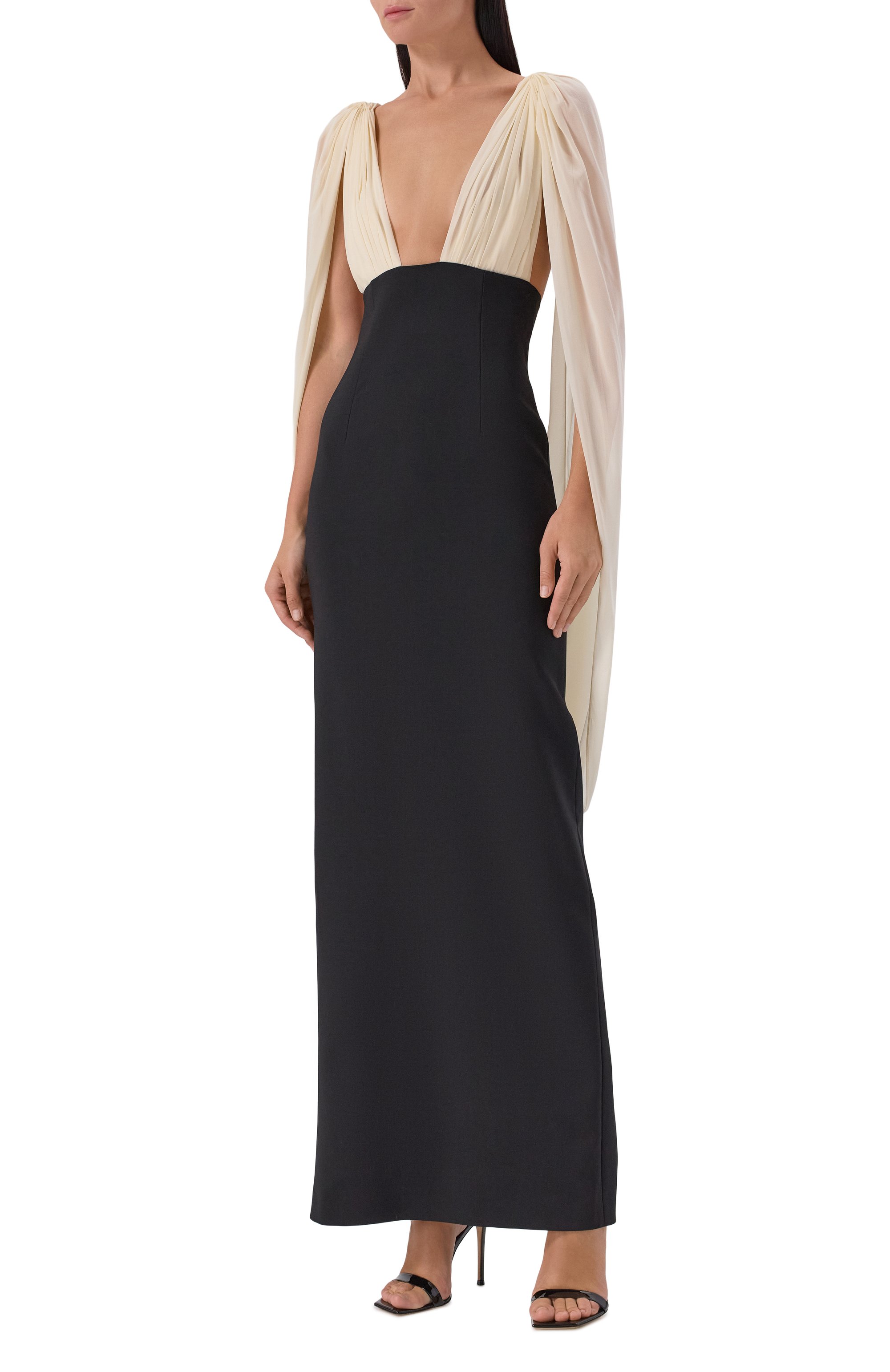 Шерстяное платье ARMARIUM черного цвета по цене 251000 руб., арт. ARMFWD029/W020, фото 3 Шерстяное платье ARMARIUM, арт. ARMFWD029/W020, фото 3