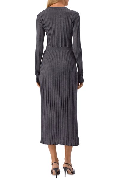 Шерстяное платье BRUNELLO CUCINELLI, арт. MHR895A92, фото 3