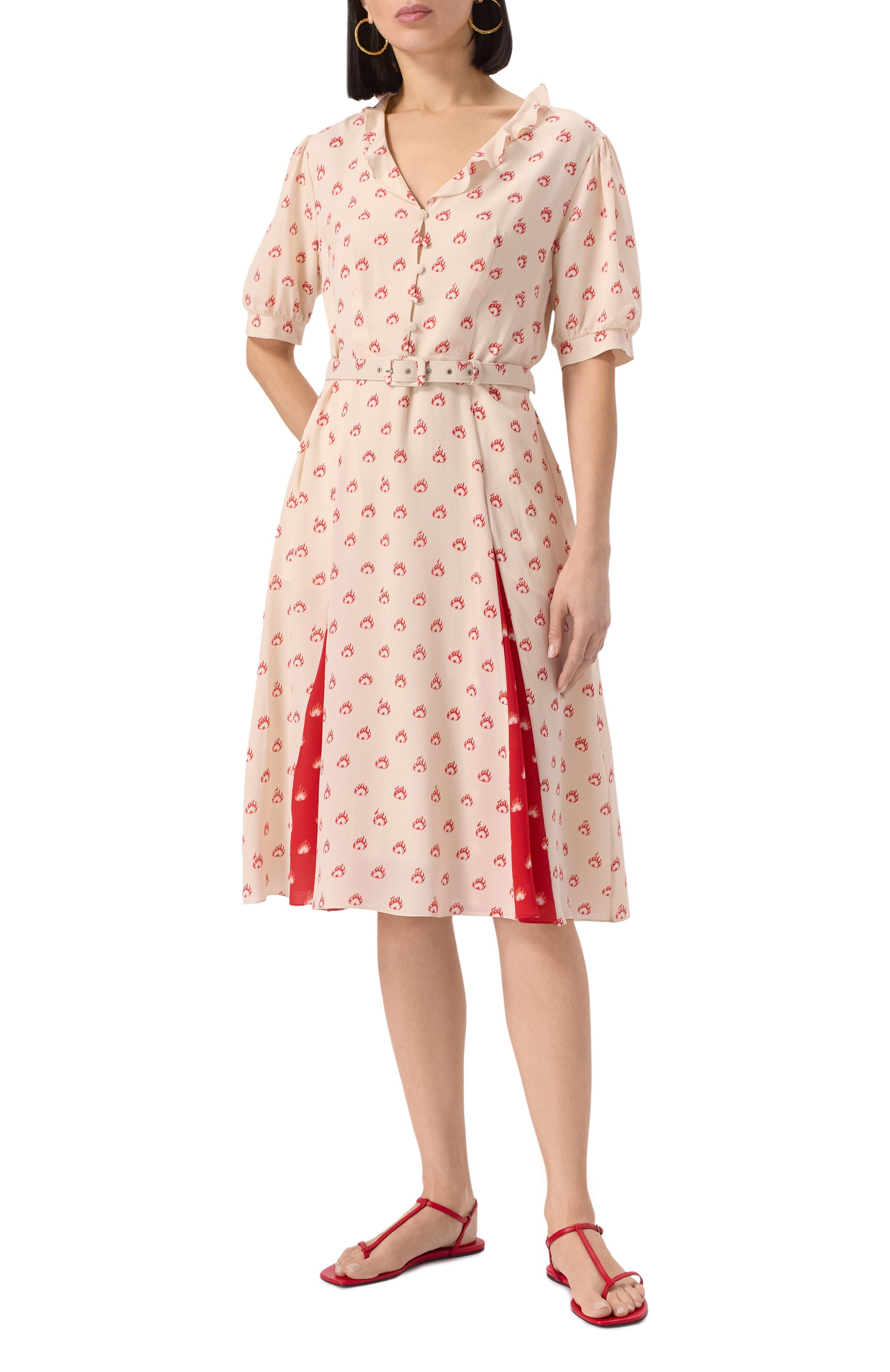 Шелковое платье AKHMADULLINA, арт. 1125.5D413/S009.1, фото 3