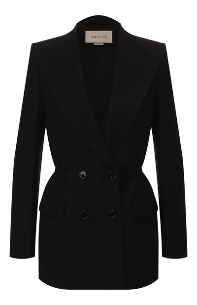 Женский жакет из смеси шерсти и шелка GUCCI, арт. 595202/ZACYQ