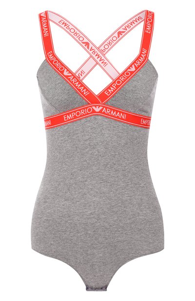 Женское хлопковое боди EMPORIO ARMANI, арт. 164143/9A317