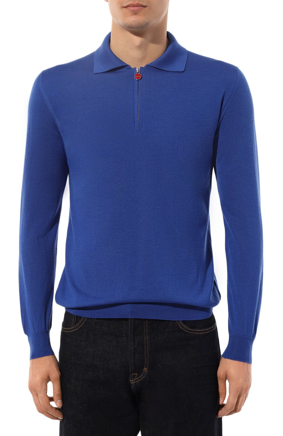 Поло из кашемира и шелка KITON, арт. UMKX05ZK101, фото 3