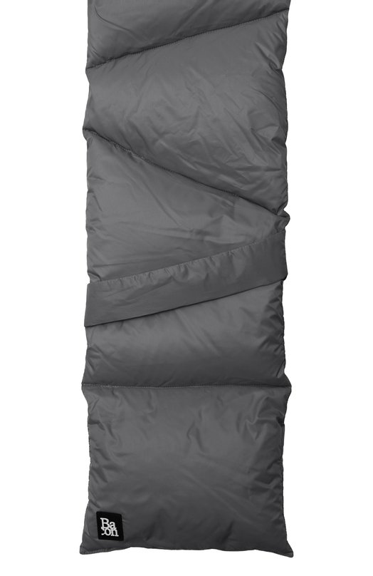 Пуховый шарф Bacon Серый, фото 2