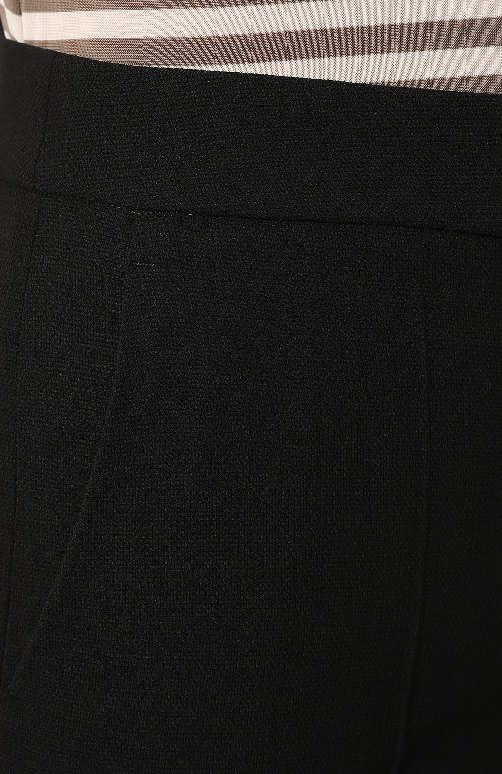 Шерстяные брюки GIORGIO ARMANI черного цвета по цене 96650 руб., арт. 0SHPP0AL/T01HK, фото 5 Шерстяные брюки GIORGIO ARMANI, арт. 0SHPP0AL/T01HK, фото 5