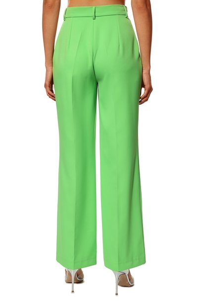 Брюки ALINE зеленого цвета по цене 30000 руб., арт. AL22FW120601, фото 4 Брюки ALINE, арт. AL22FW120601, фото 4