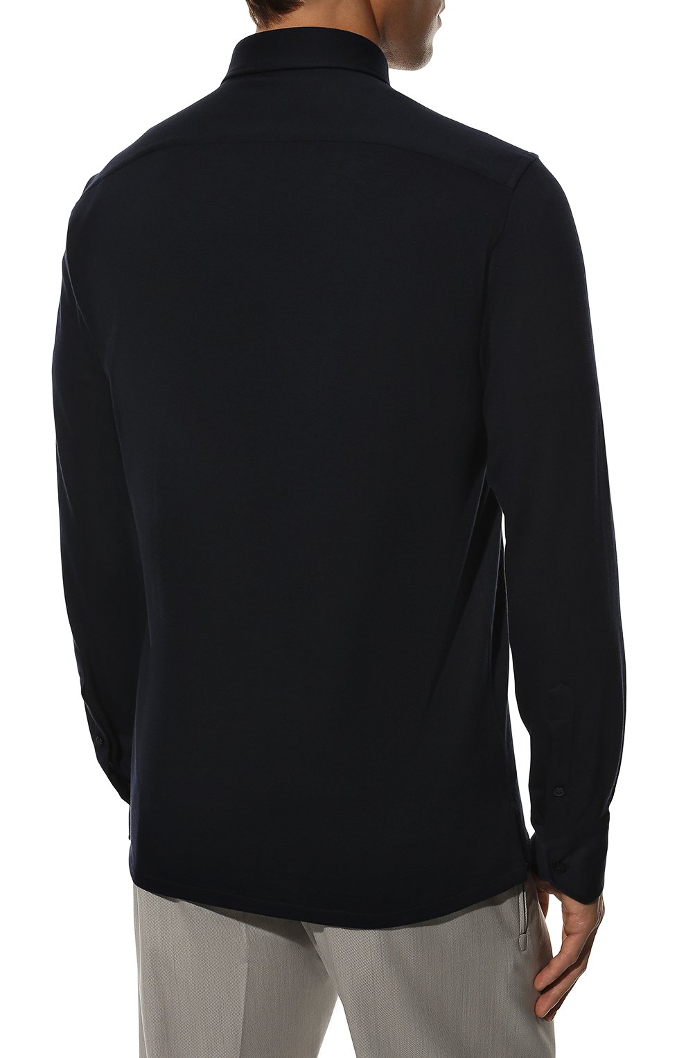 Рубашка из хлопка и кашемира STEFANO RICCI, арт. CJ006526/TE2401, фото 4