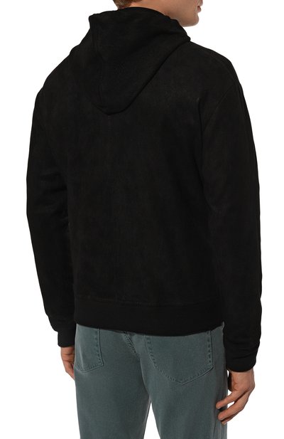 Замшевый бомбер GIORGIO BRATO, арт. GU24S9023, фото 4