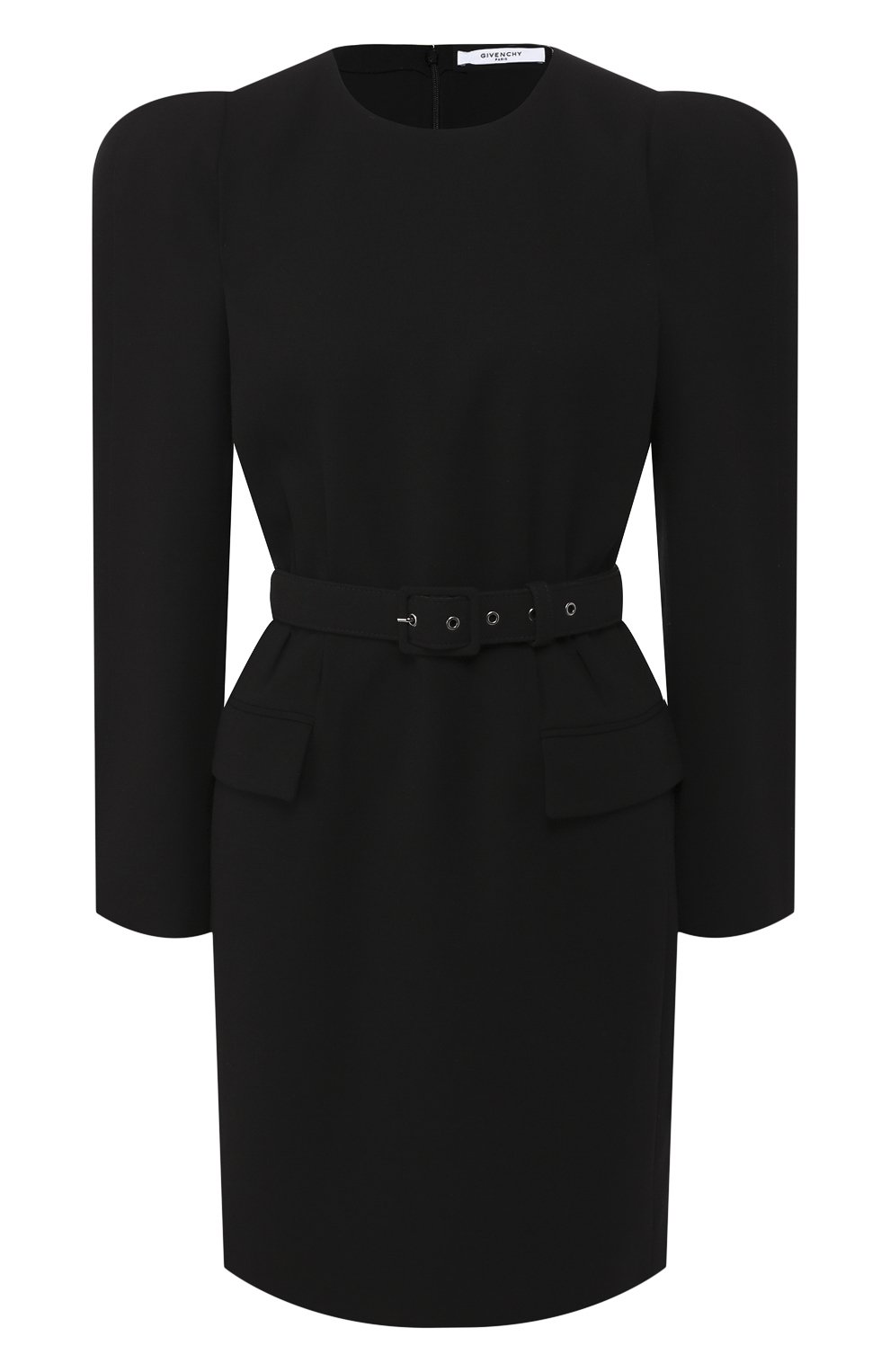 Шерстяное платье GIVENCHY черного цвета по цене 141500 руб., арт. BW20S510EG, фото 1 Шерстяное платье GIVENCHY, арт. BW20S510EG, фото 1
