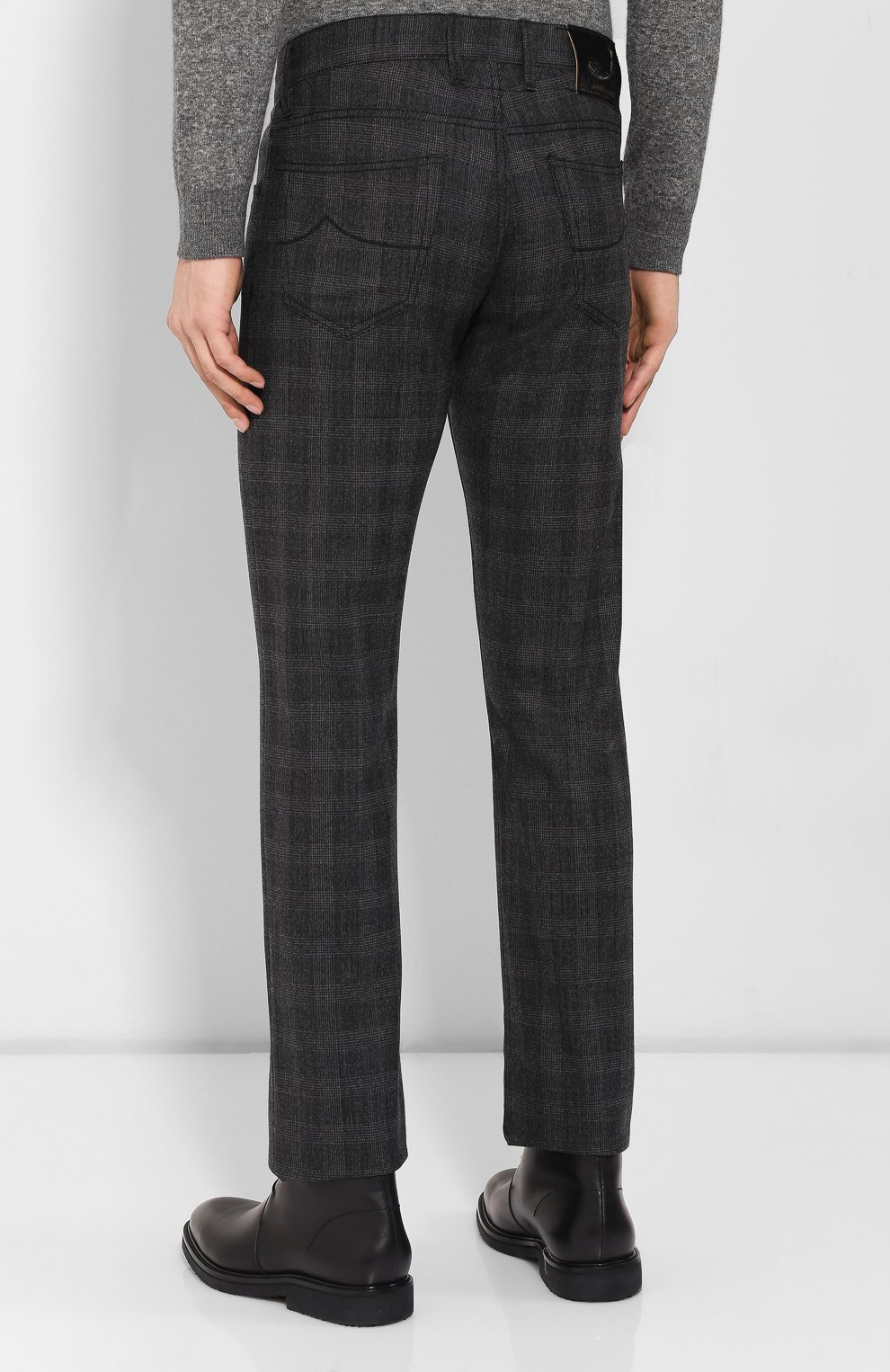 Шерстяные брюки JACOB COHEN, арт. J620 W00L CL C0MF 01659-N/52, фото 4
