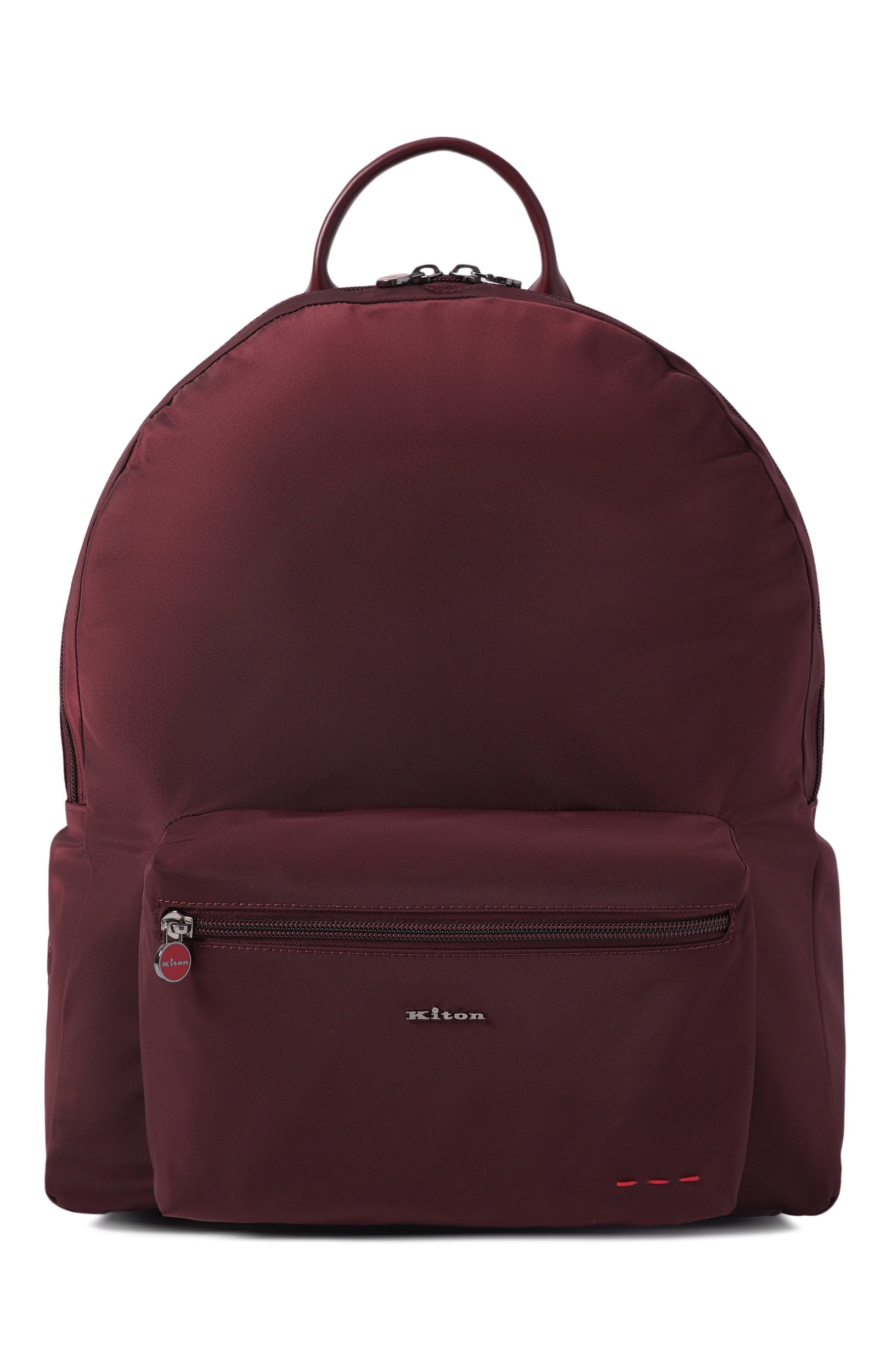 Рюкзак KITON бордового цвета по цене 159000 руб., арт. UBA0160N01270, фото 1 Рюкзак KITON, арт. UBA0160N01270, фото 1