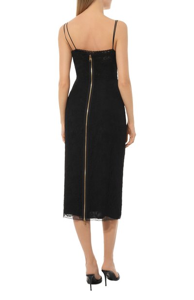 Платье из вискозы и хлопка GUCCI, арт. 681385 ZAIDJ, фото 4