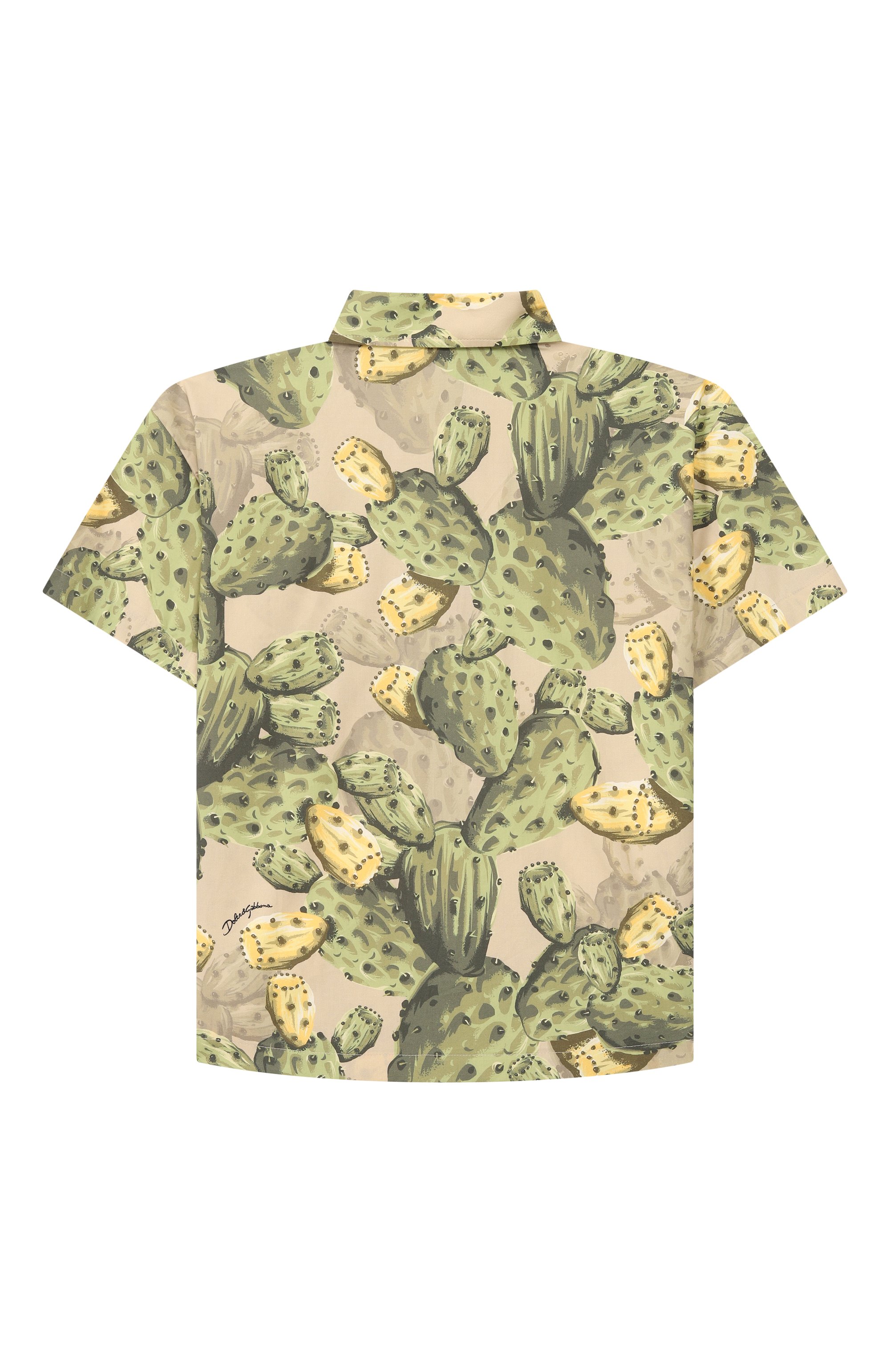 Хлопковая рубашка DOLCE & GABBANA, арт. L14S79/HS5UI, фото 2