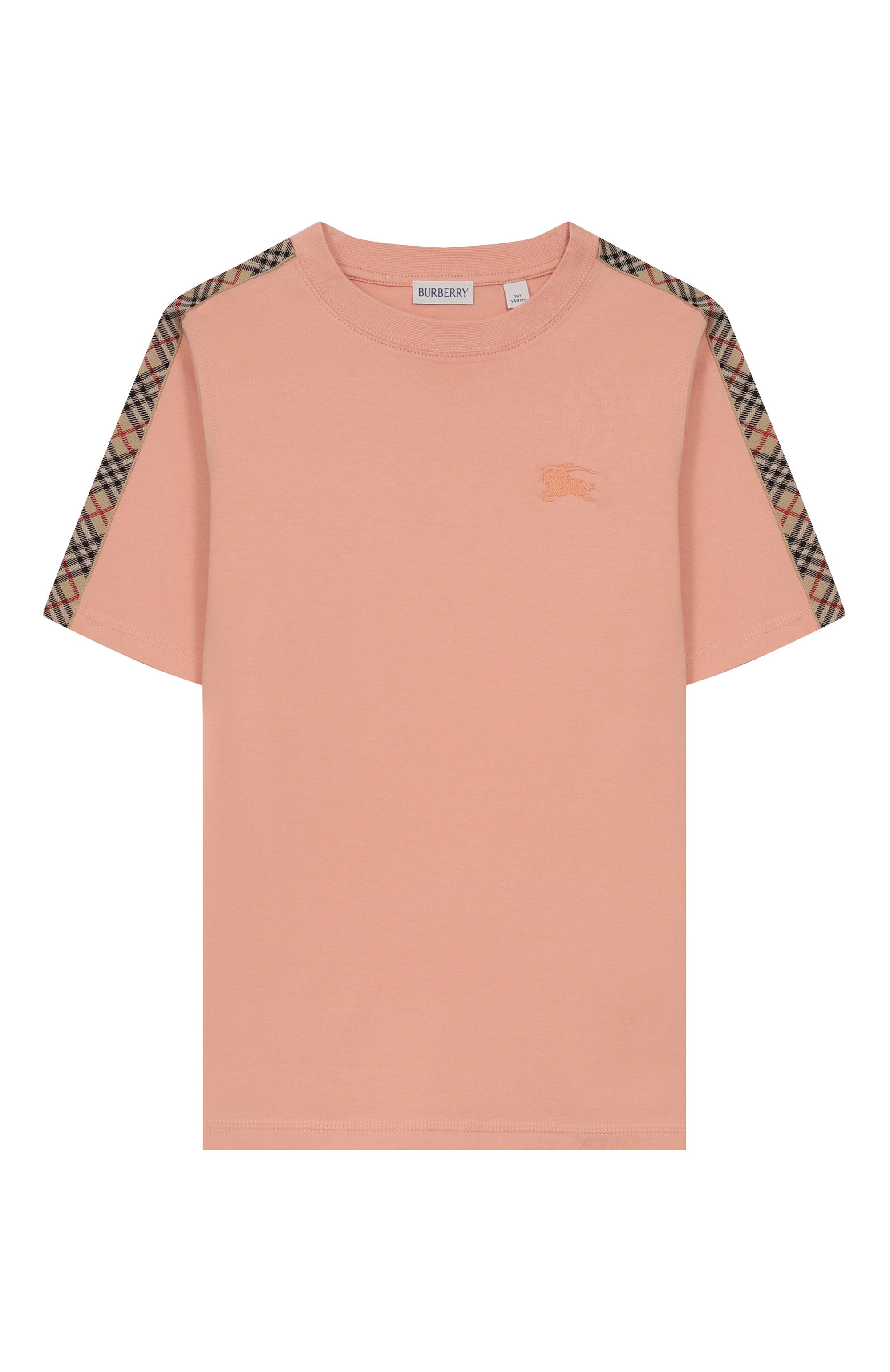 Хлопковая футболка BURBERRY, арт. 8108050, фото 1