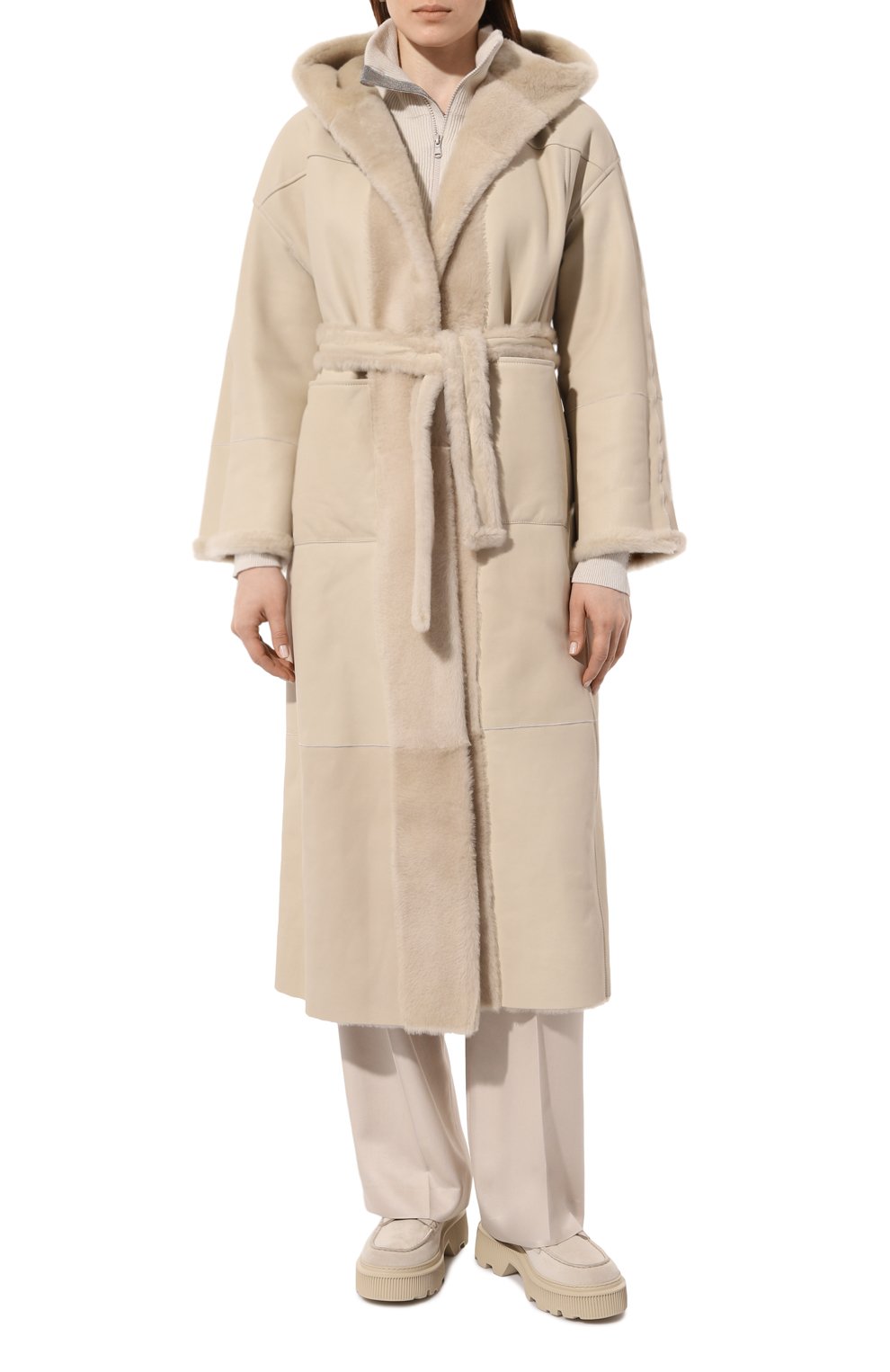 Двусторонняя дубленка BRUNELLO CUCINELLI, арт. MPMRA9511, фото 6