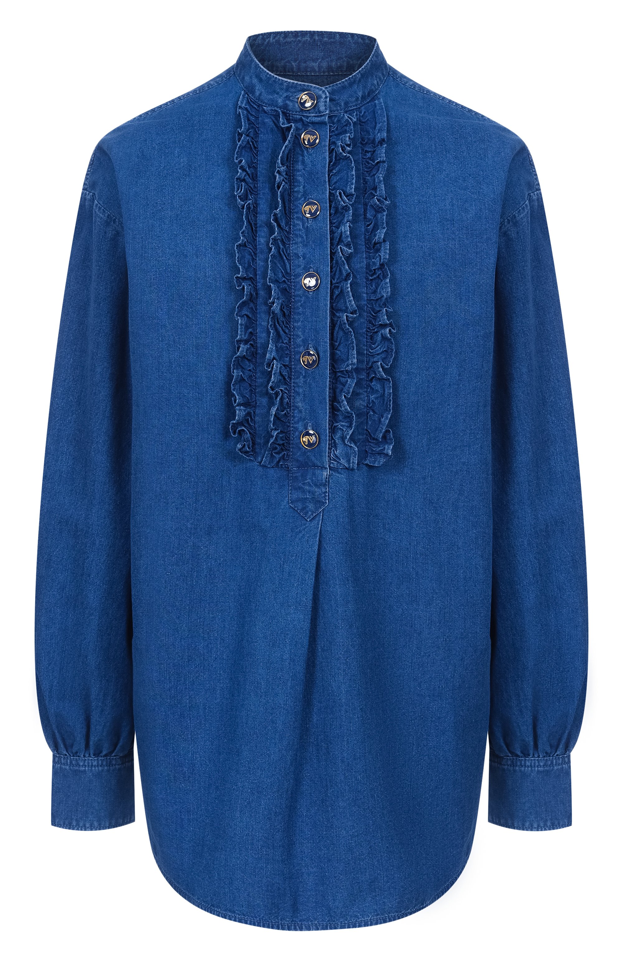 Джинсовая блузка VALENTINO, арт. 6B3DB02Z94B, фот�о 1