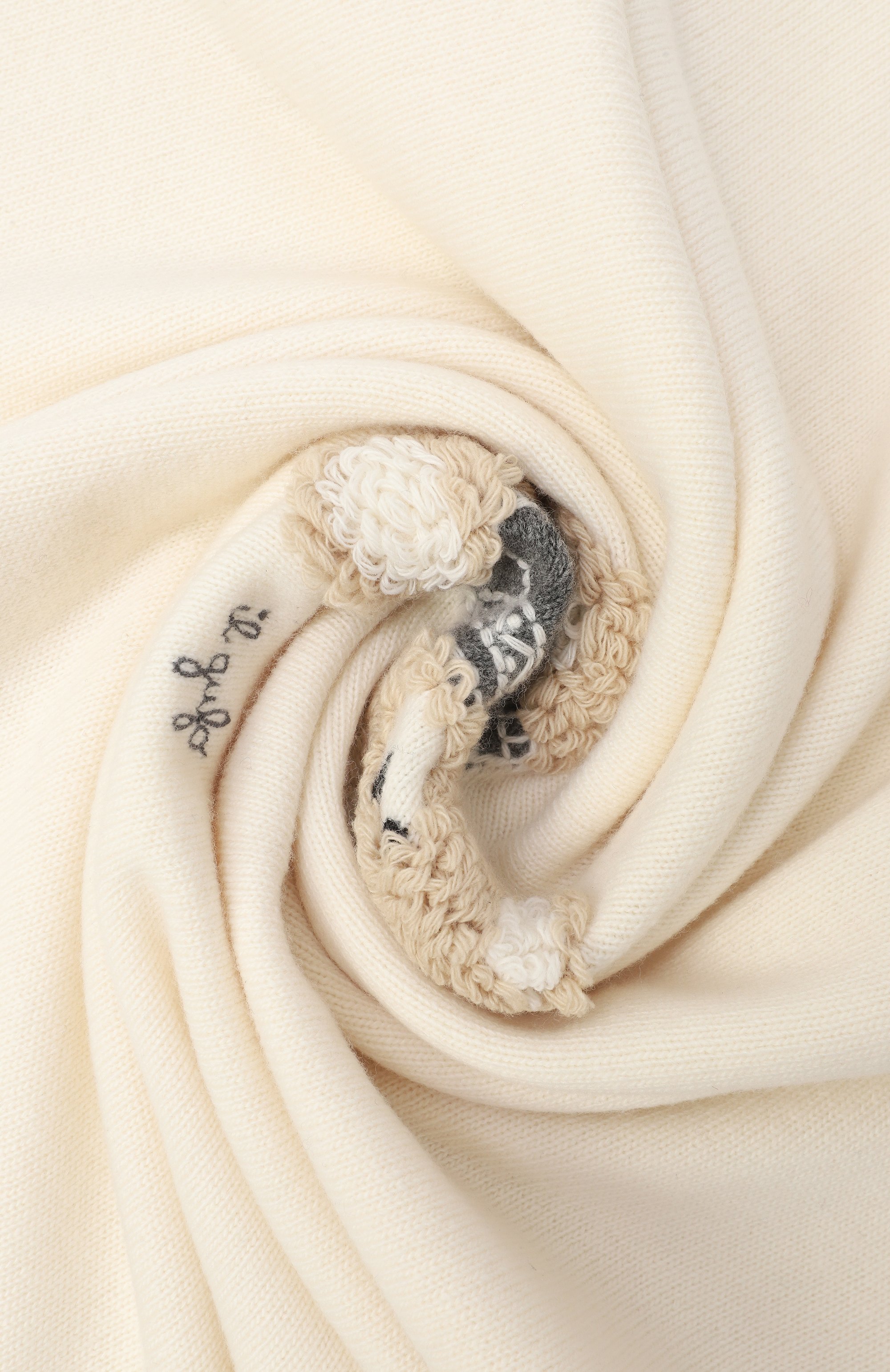 Шерстяное одеяло IL GUFO, арт. A25G0G0001EM220, фото 2