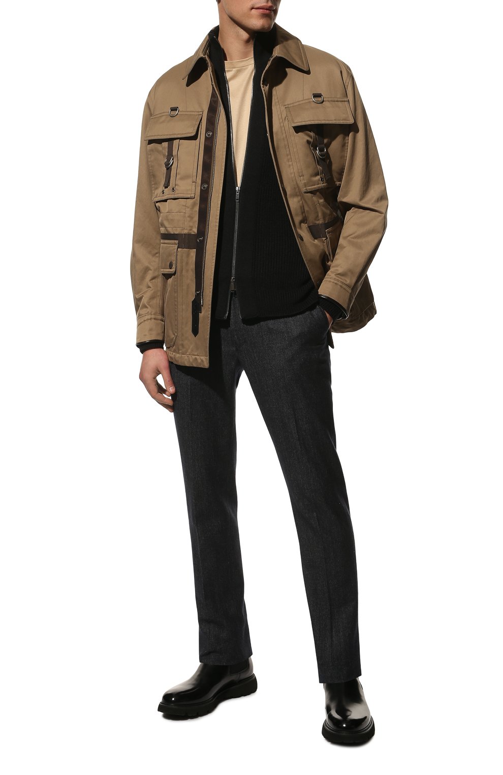 Хлопковая футболка CANALI, арт. T0691/MJ01703, фото 2